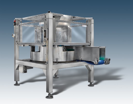 centrifuga completamente automatica a caricamento dall'alto e specifica per prodotti in foglia, verdure in genere, frutta IV gamma e prodotti in salamoia centrifuga completamente automatica a caricamento dall'alto e specifica per prodotti in foglia, verdure in genere, frutta IV gamma e prodotti in salamoia